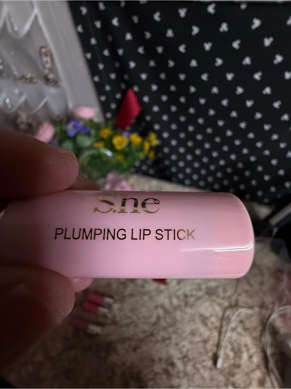 Plumping Lipstick — Soft Pink Hydrating Shine